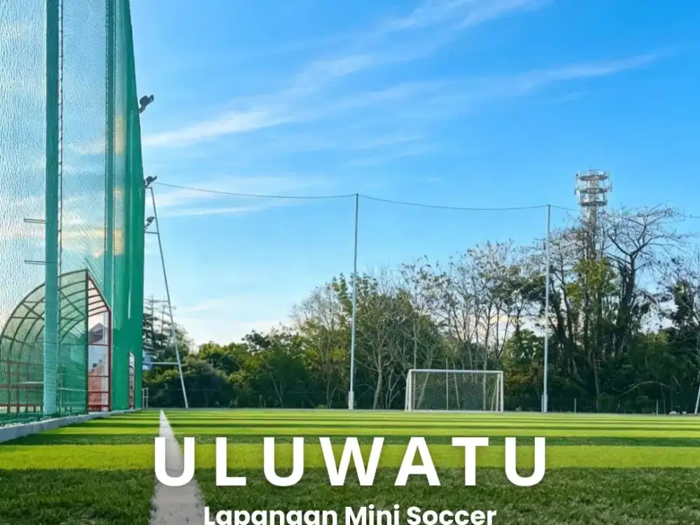 Lapangan Mini Soccer Uluwatu Bali Kawasan Pariwisata Strategis