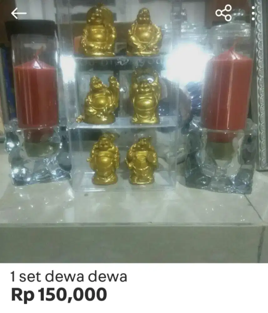 Patung mini dewa dewa