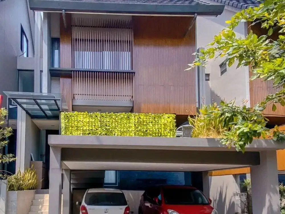 Dijua rumah modern siap huni stratgis greenwich park bsd