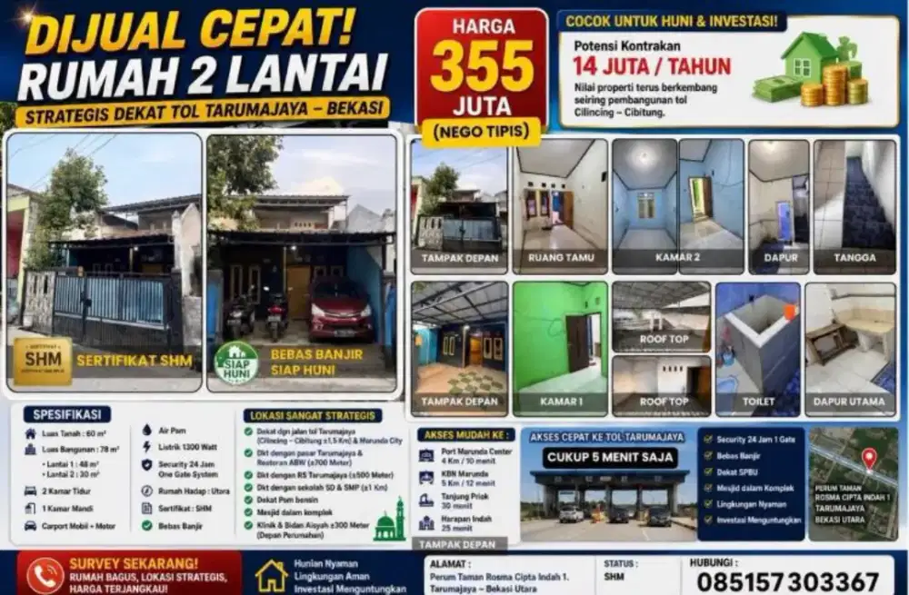 Perum Rosma Indah 1, Bekasi Utara