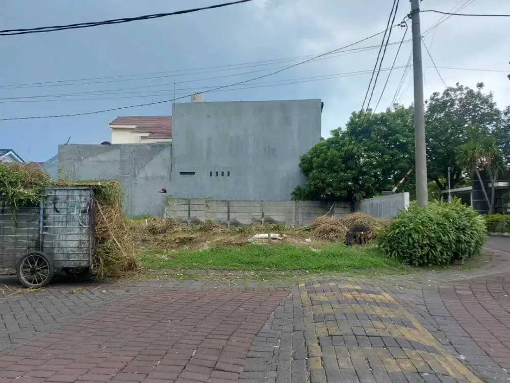 REV.A812 Tanah Pantai Mentari Surabaya Lokasi Hook Siap Bangun Murah