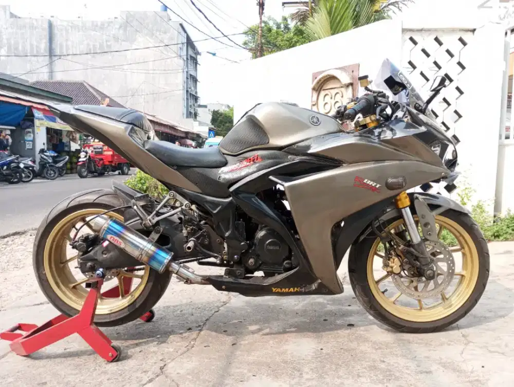 Yamaha Byson Upgrade R25 Ganteng Spek siap Sunmori