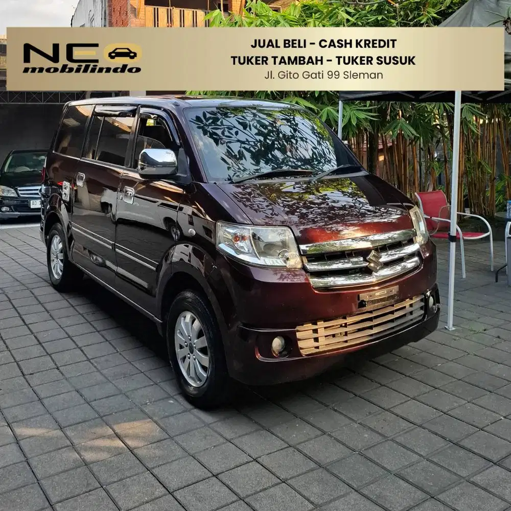 SUZUKI APV 1.5 GX MT 2008 MERAH METALIK