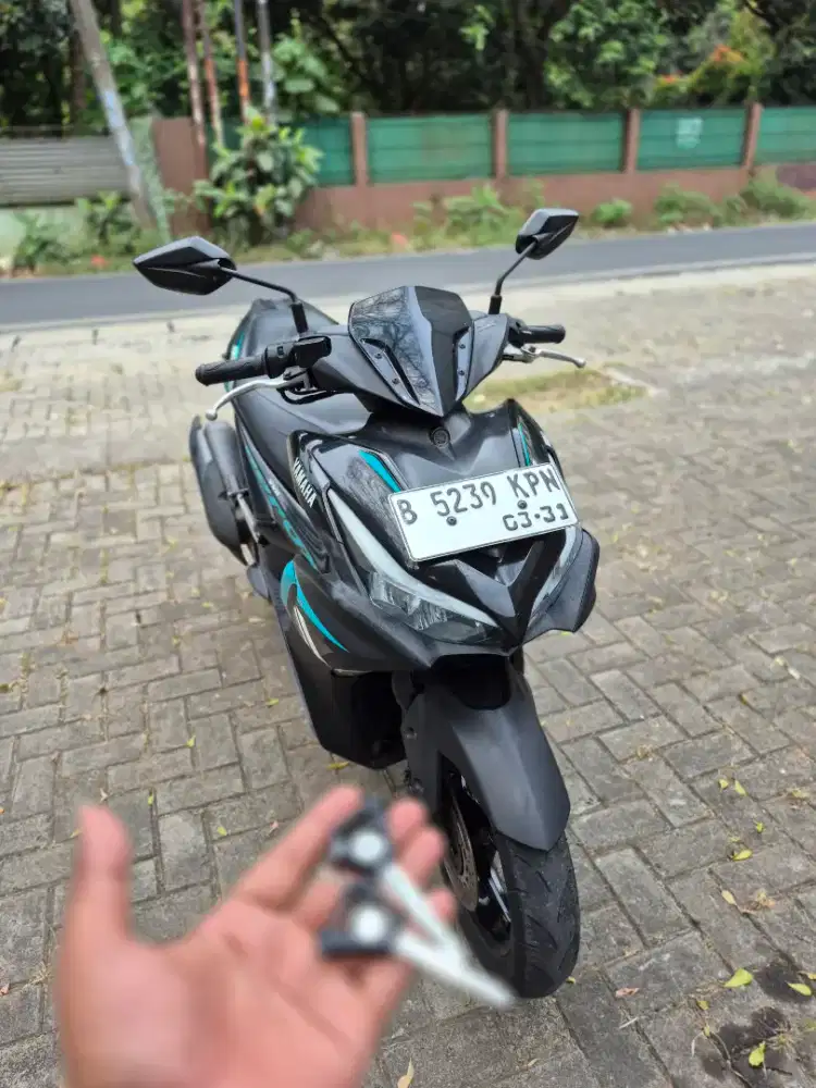 Dijual Yamaha aerox 155 new tahun 2021 pajak hidup panjang