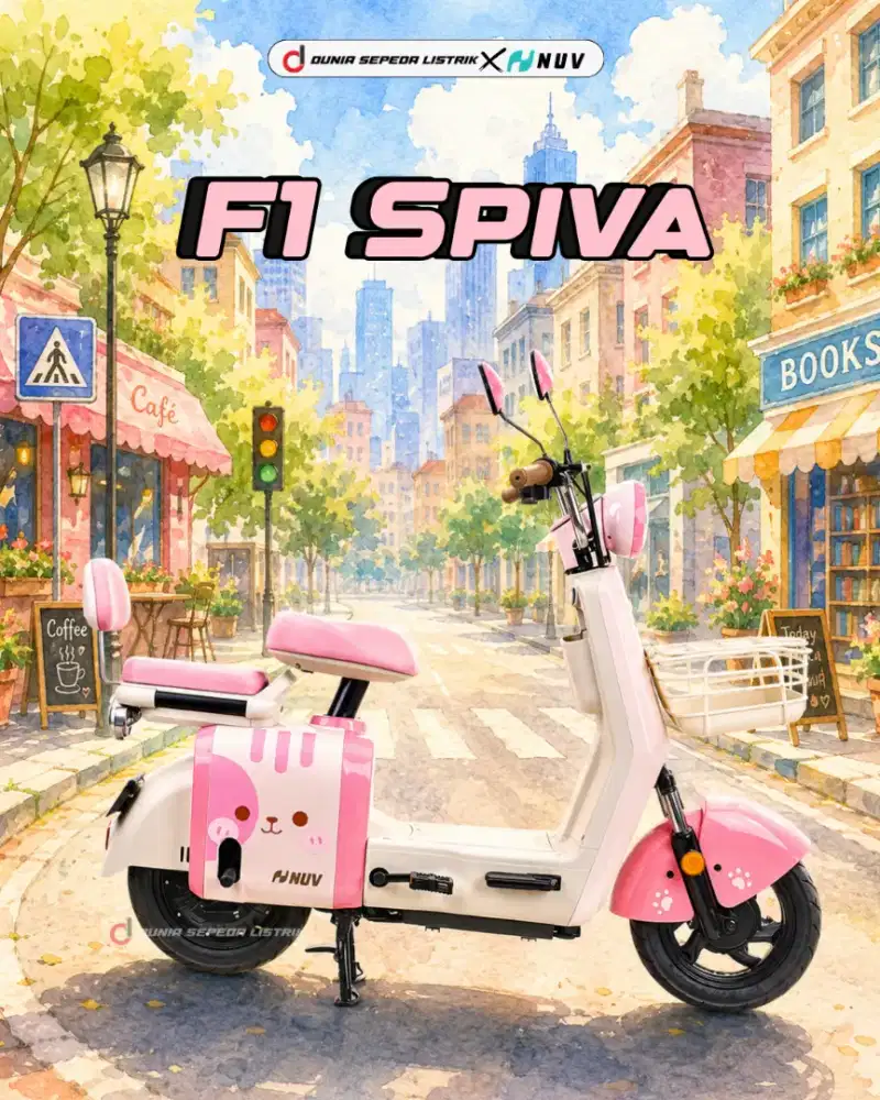 Jual Sepeda Listrik Murah Nuv Spiva 4jutaan Bisa Kredit