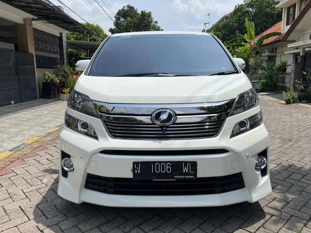 DP 50 JT TOYOTA VELLFIRE 2.4 Z MATIC / AT 2013 #vellfire 2013