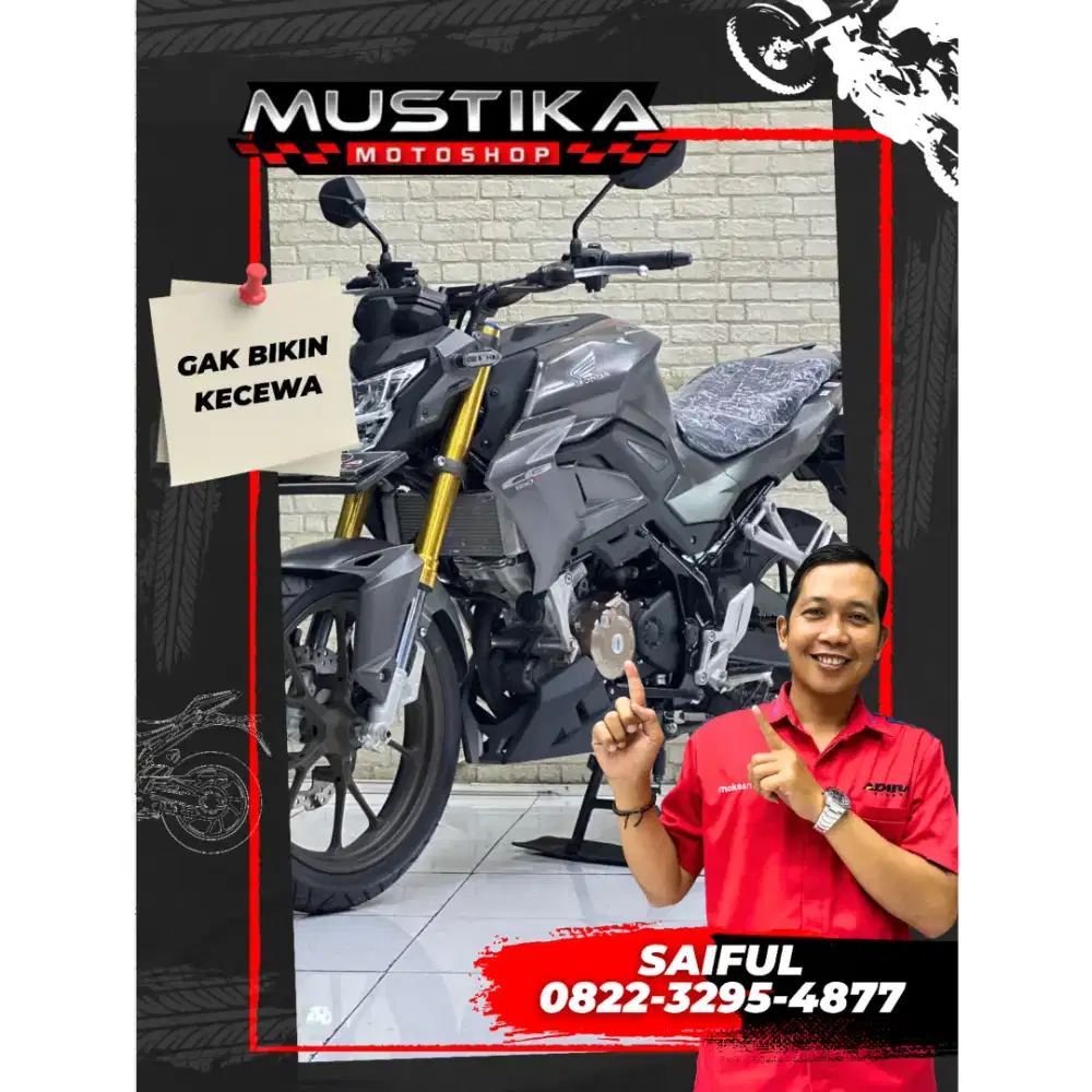 Odo 6rb Simpenan!!Honda CB150R SE 2023 Pajek Baru Plat P Jatim-Mustika