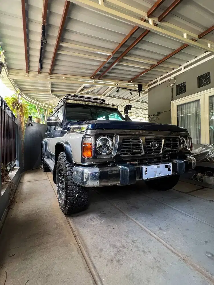 Nissan Patrol TB 42Y60 Genong 1992 Jual Bu  Blue Biru 1991 42y60 1992