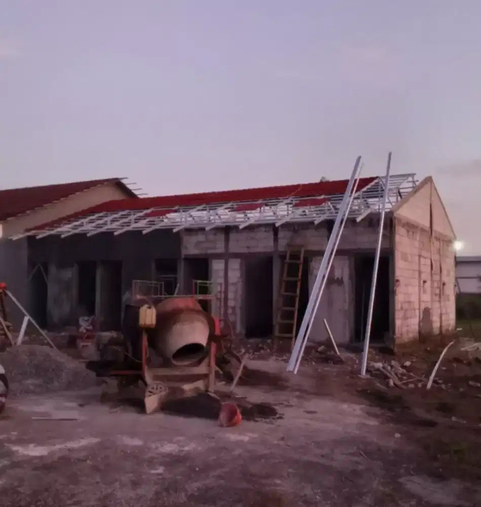 Atap rumah atap baja ringan terpasng murah