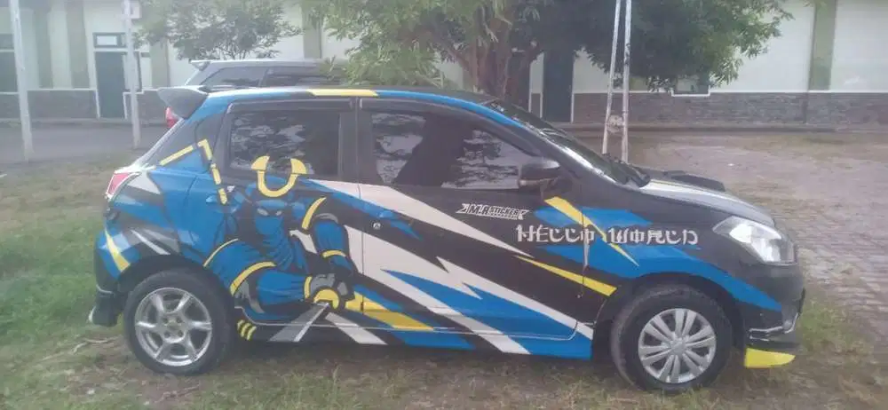 Datsun GO 2 baris tahun 2016 lengkap pajak mati 1 tahun mesin mulus
