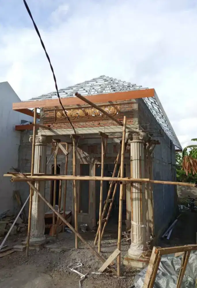 Rangka atap rumah atap baja ringan terpasng murah