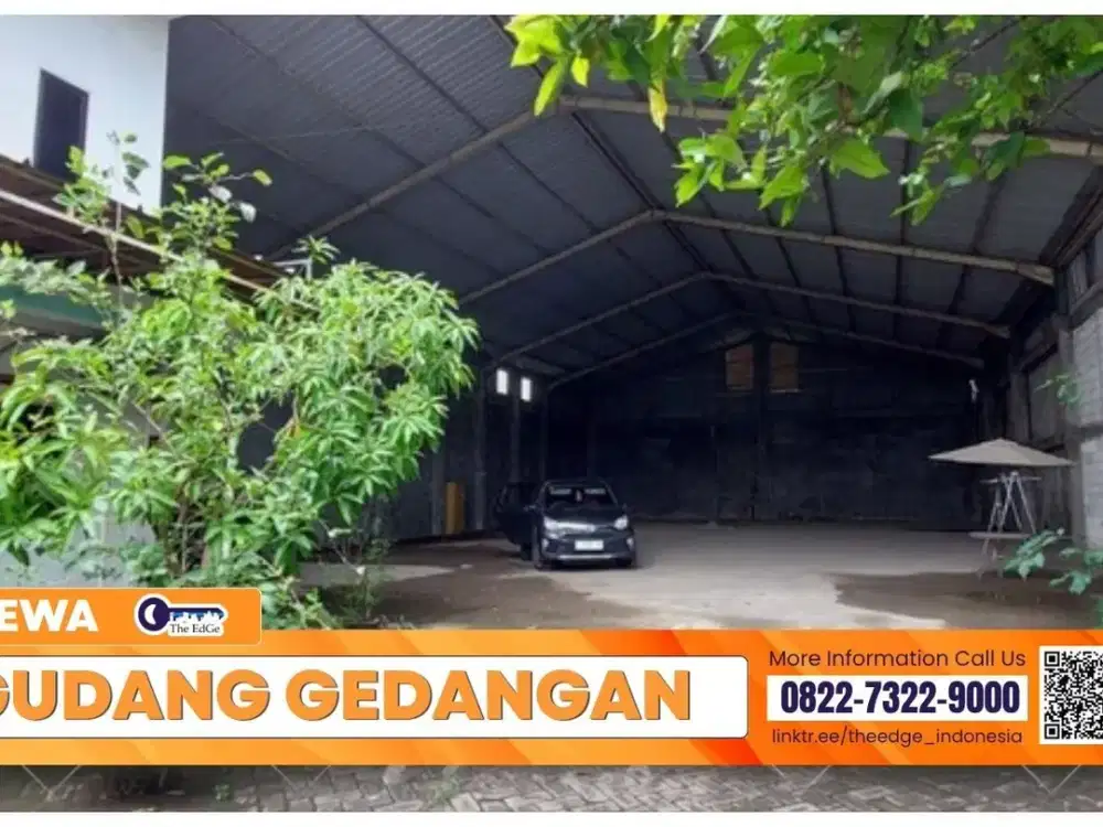 GUDANG 600 M² + KANTOR GEDANGAN AKSES KONTAINER 20 FEET – COCOK DISTRIBUSI & USAHA - The EdGe
