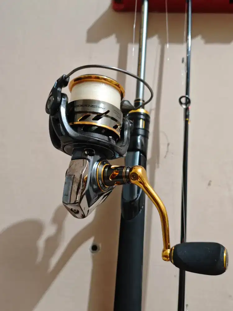 Shimano lesath gs costum + reel SPECTRE 2000 sw