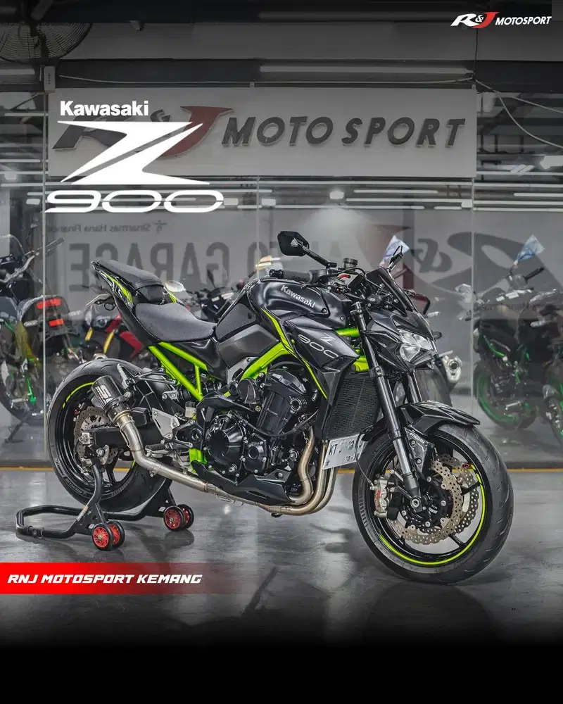 Kawasaki Z900 Z 900 Z8 Nik 2023 Odo 21.000 an Km  Knalpot Sc Project