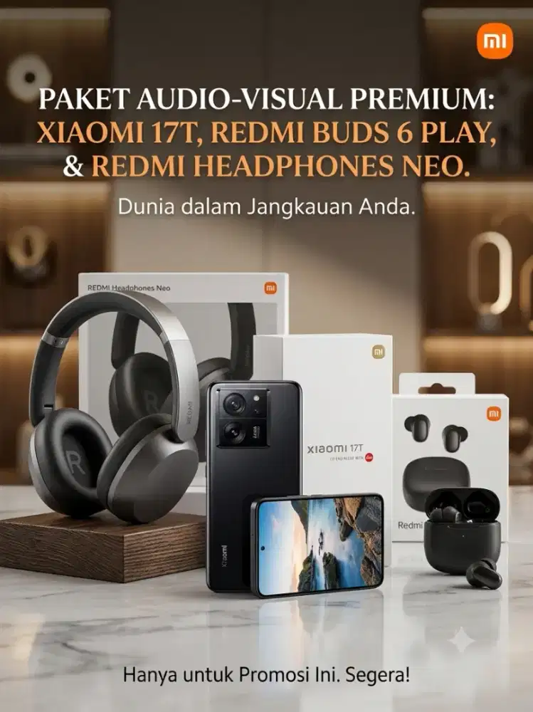Xiaomi 17T varian 12GB+512GB Garansi Resmi Indonesia