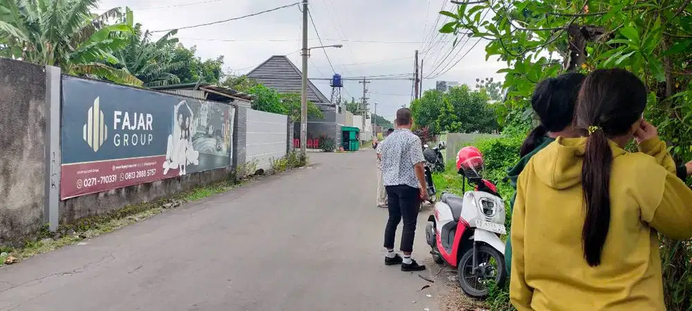 Jual Tanah di Malangjiwan Colomadu, Dkt Jln Raya, Strategis