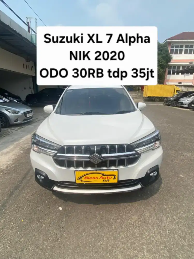 Suzuki xl7 alpha 2020 odo30rb dp35jt 2021 gx 2019 putih record resmi
