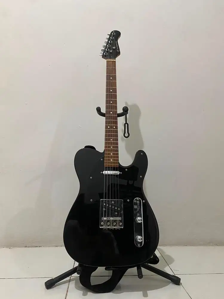 LISTRIK - Electric Guitar Mandalika model Telecaster seri MTL-120 bk