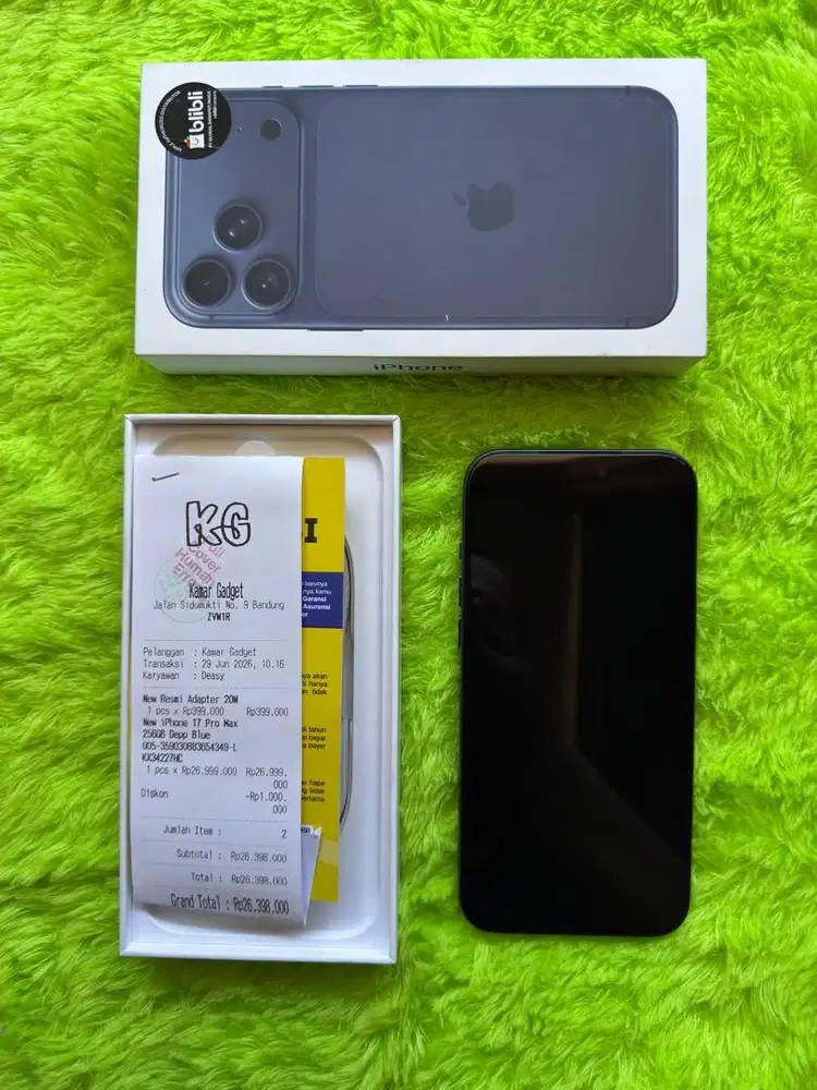 iphone 17promax 256 deep blue BLIBLI