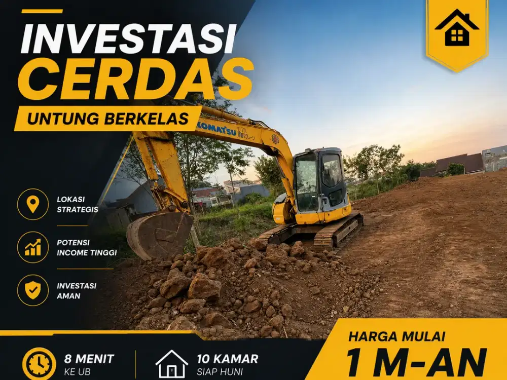 kost 10 kamar merjosari di jual dekat kampus UNISMA