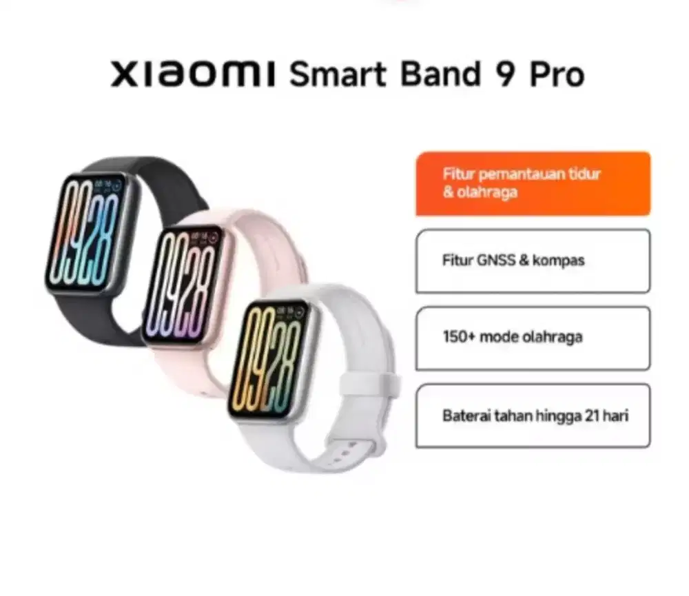 Smartwatch xiaomi band 9 pro