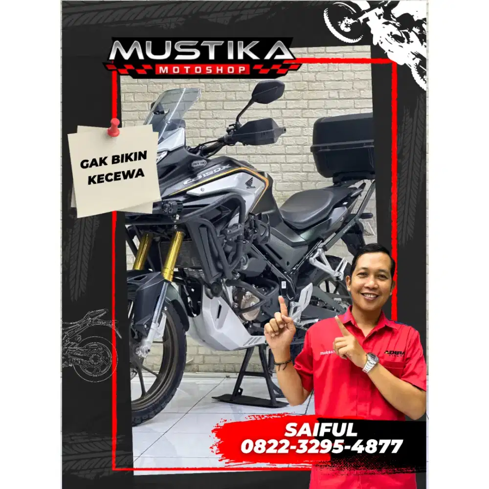 Perfect Condition!!Honda CB150X SE 2023 Odo14rb Plat Jatim-Mustika