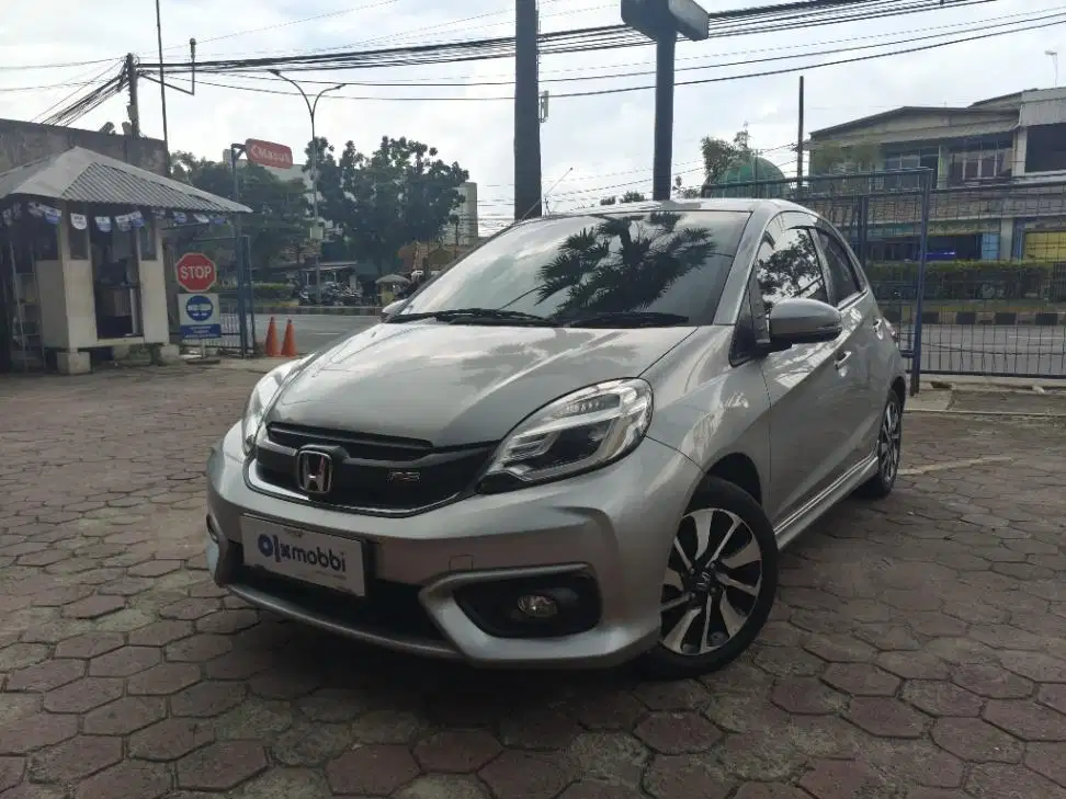DP MURAH Honda Brio 1.2 RS Bensin-AT 2018 Abu C5PGD