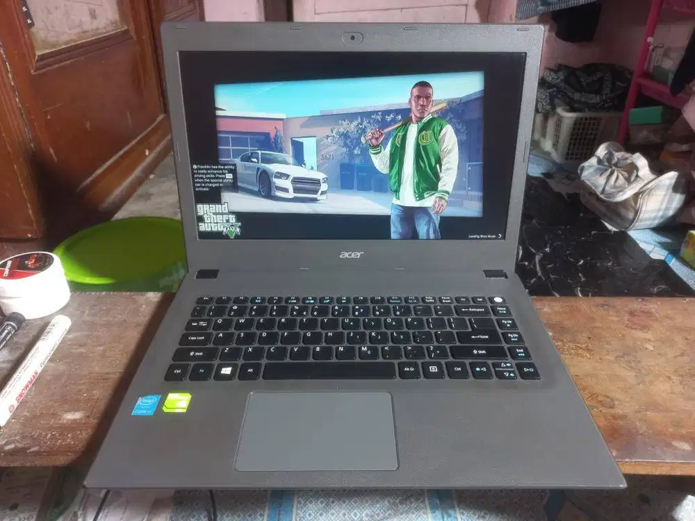 ACER E5 473G INTEL i5 NVIDIA RAM 8 GB SSD+HDD FULLGAMING