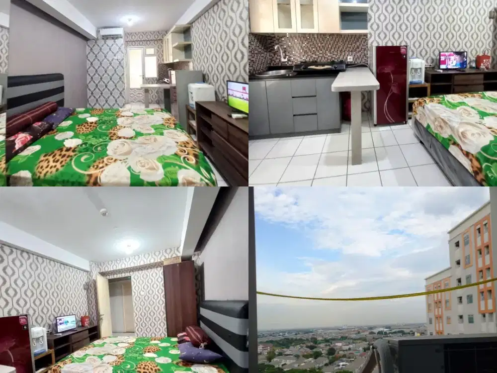 Sewa Studio room Apartemen gading Nias full furnished lt 20 CHRYSANT