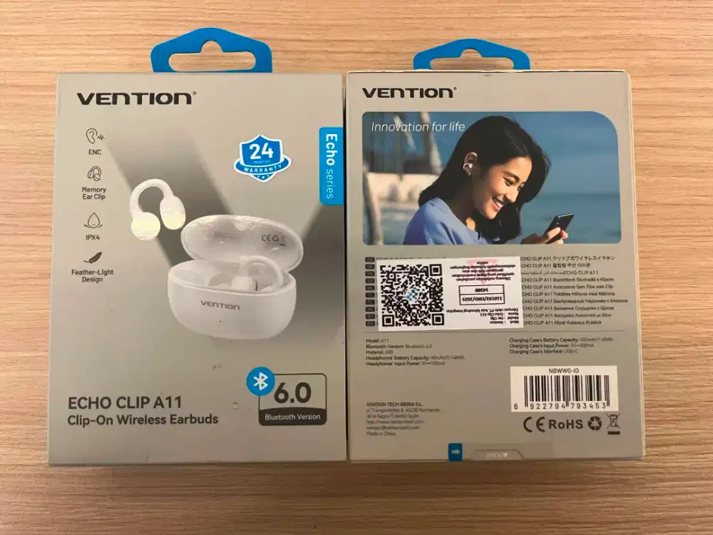 HF TWS Vention Clip A11 White