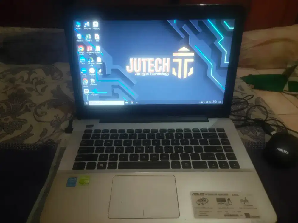 LAPTOP ASUS X455L RAM 10GB SSD128GB DUAL VGA
