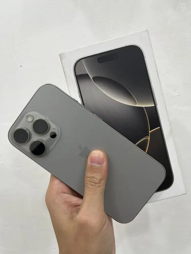 JUAL CEPAT IPHONE 16 PRO 256GB IBOX BH 91 MULUS JUAL CEPAT NEGO