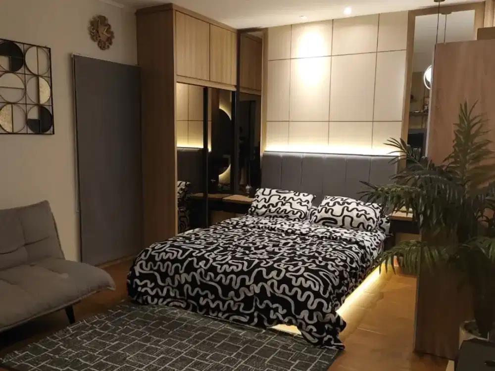 Dijual / Sewa Rumah BSD Vanya Park 3 Lantai Full Furnished dengan Interior Cantik & Siap Huni
