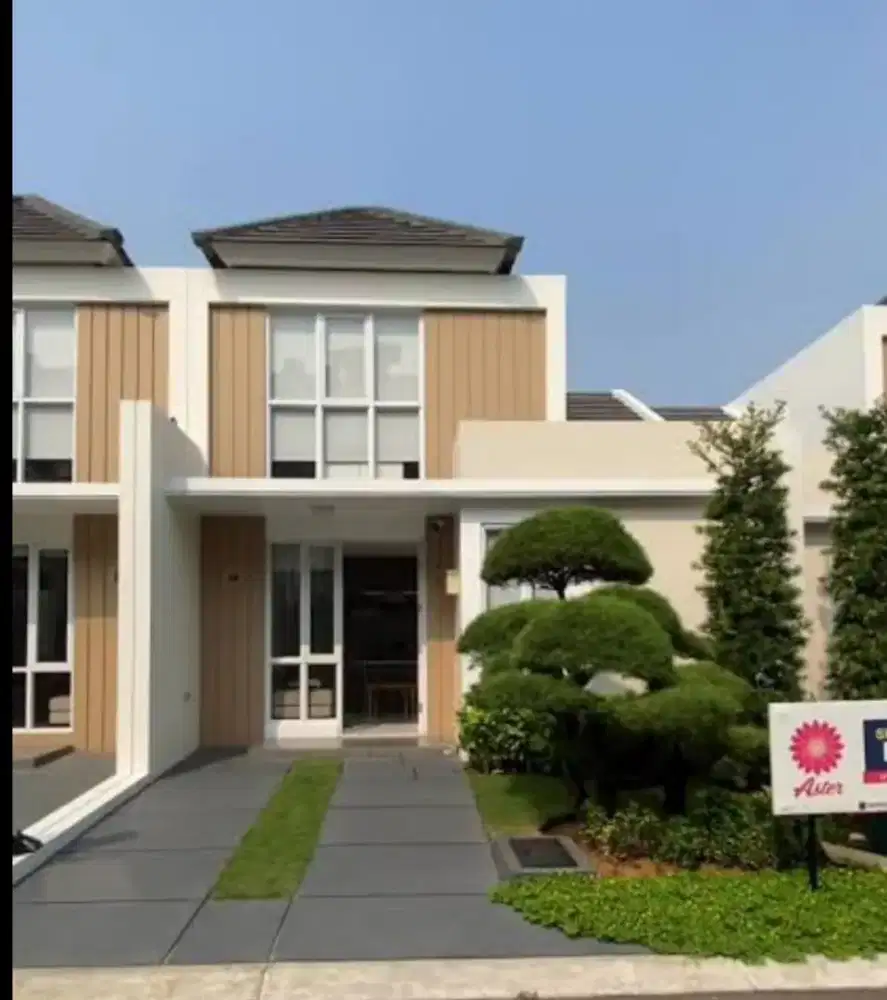 Di sewakan rumah paramount petals aster tangerang curug bulanan