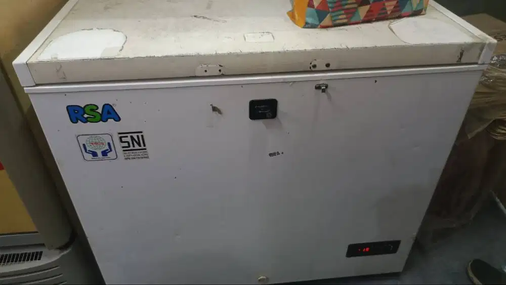 Freezer Chest RSA Bekas Stainless | Kondisi Normal | Siap Pakai