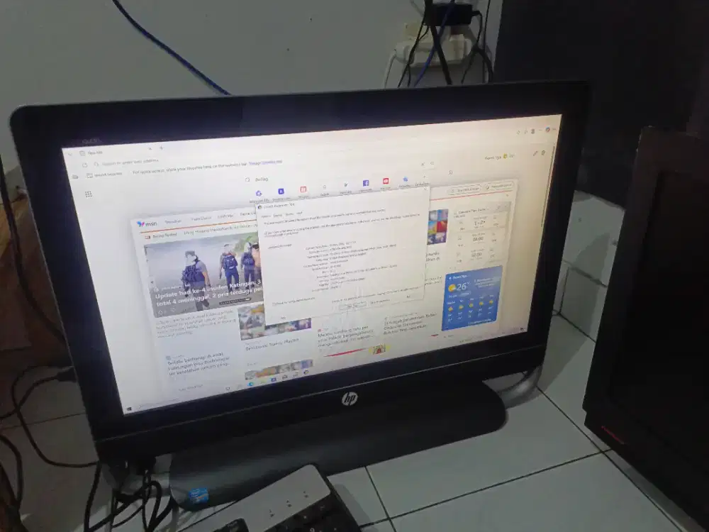 PC AIO merk HP. 2 unit
