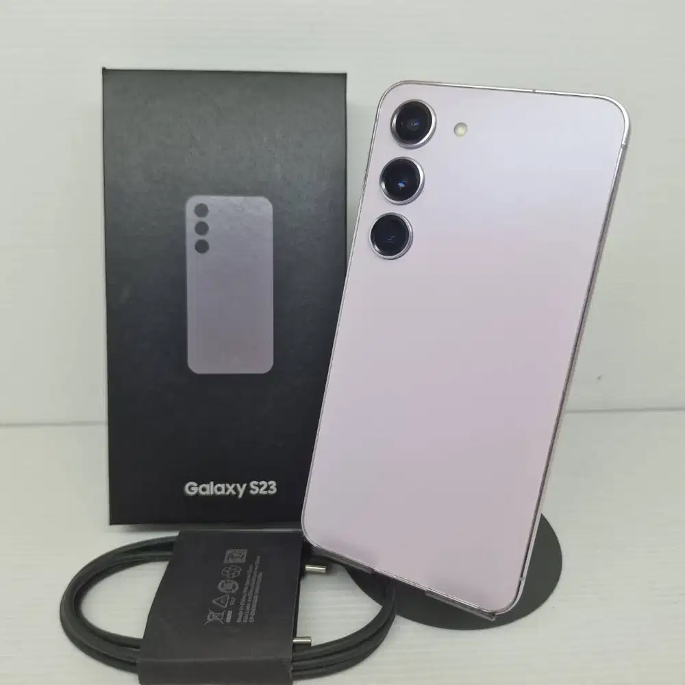 LIKE NEW SAMSUNG GALAXY S23 5G 8/256 LAVENDER KOMPLIT