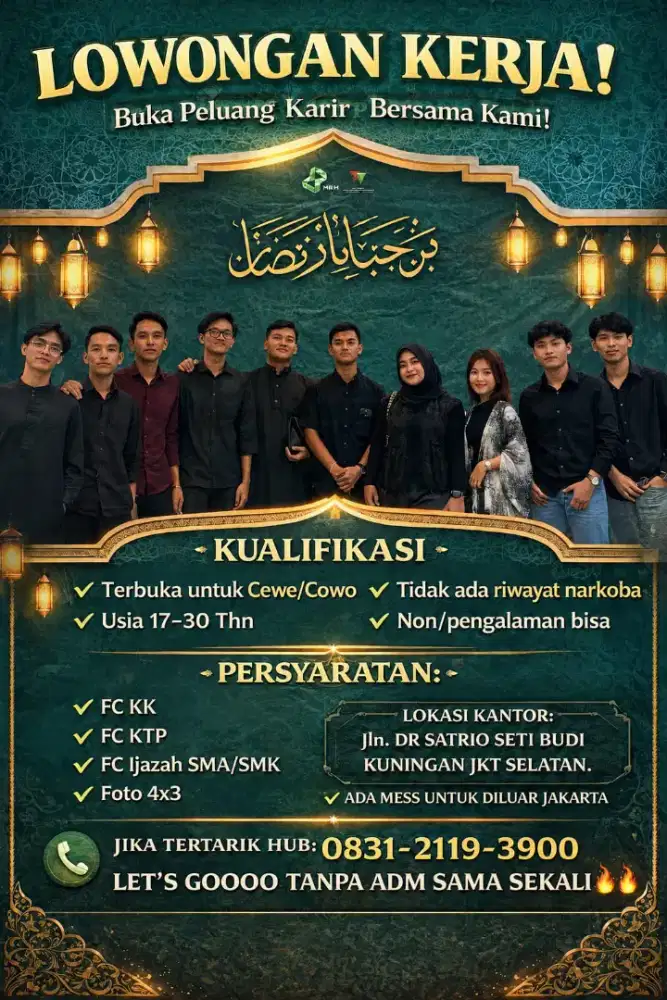 LOWONGAN KERJA TERBARU