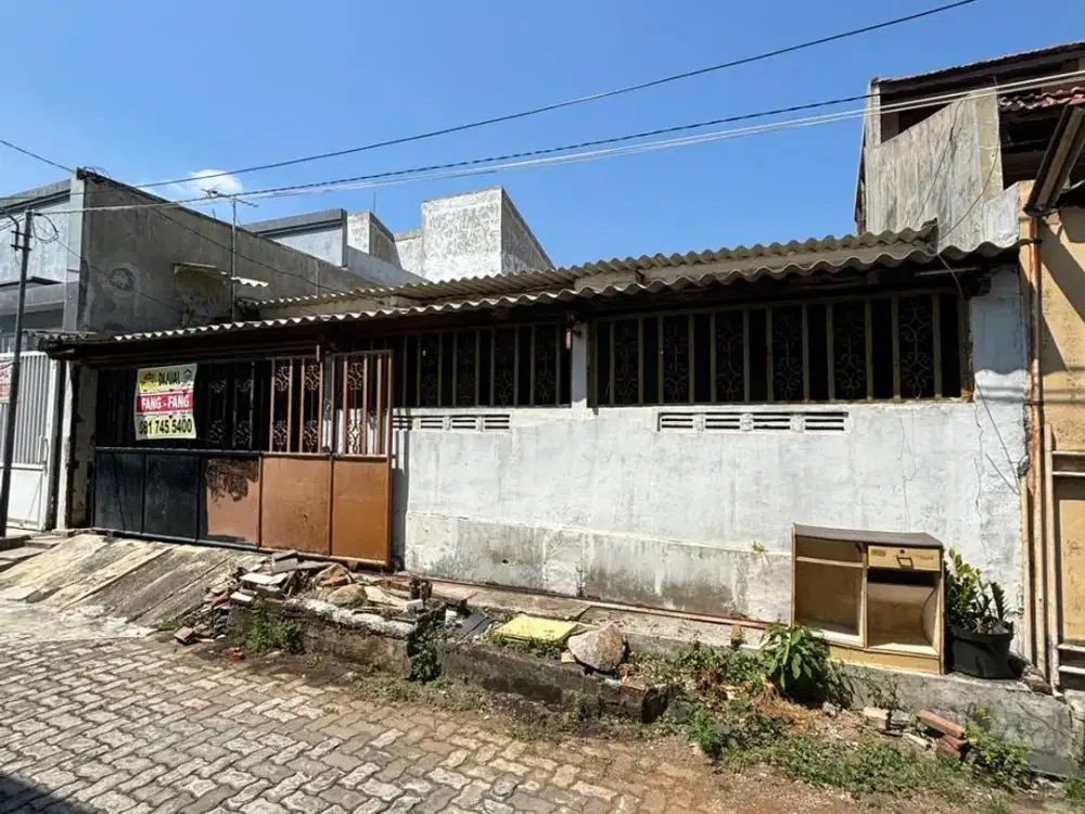 Dijual Rumah Ramai Penduduk Di Jl. Selomas Timur Tanahmas Semarang