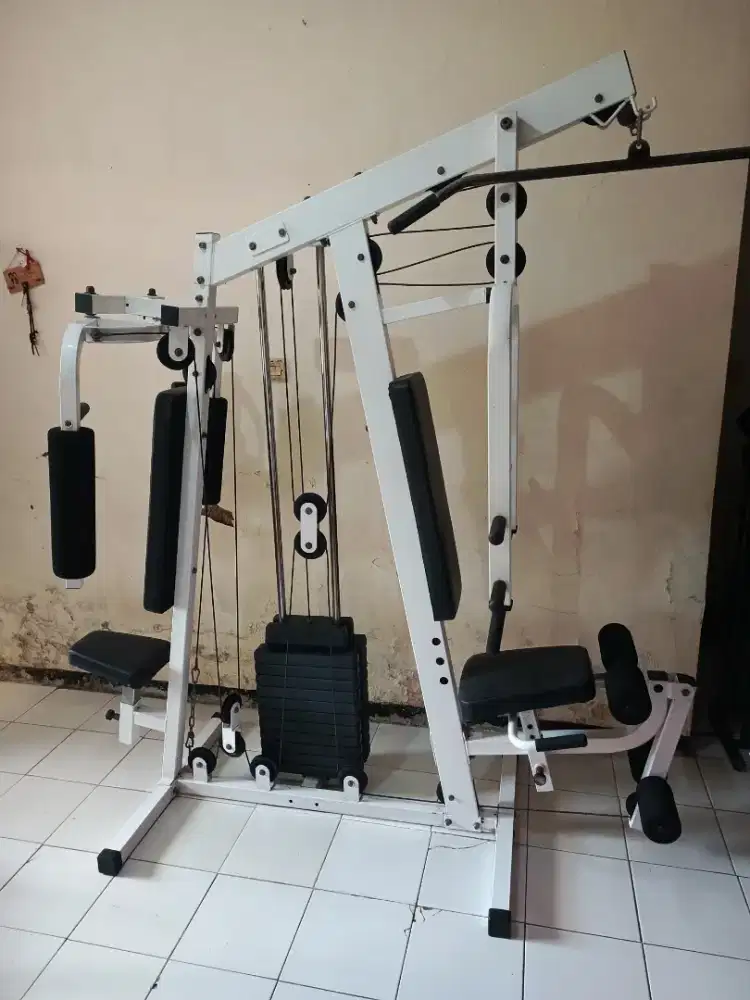 Alat olahraga home gym 2 sisi , alat fitnes