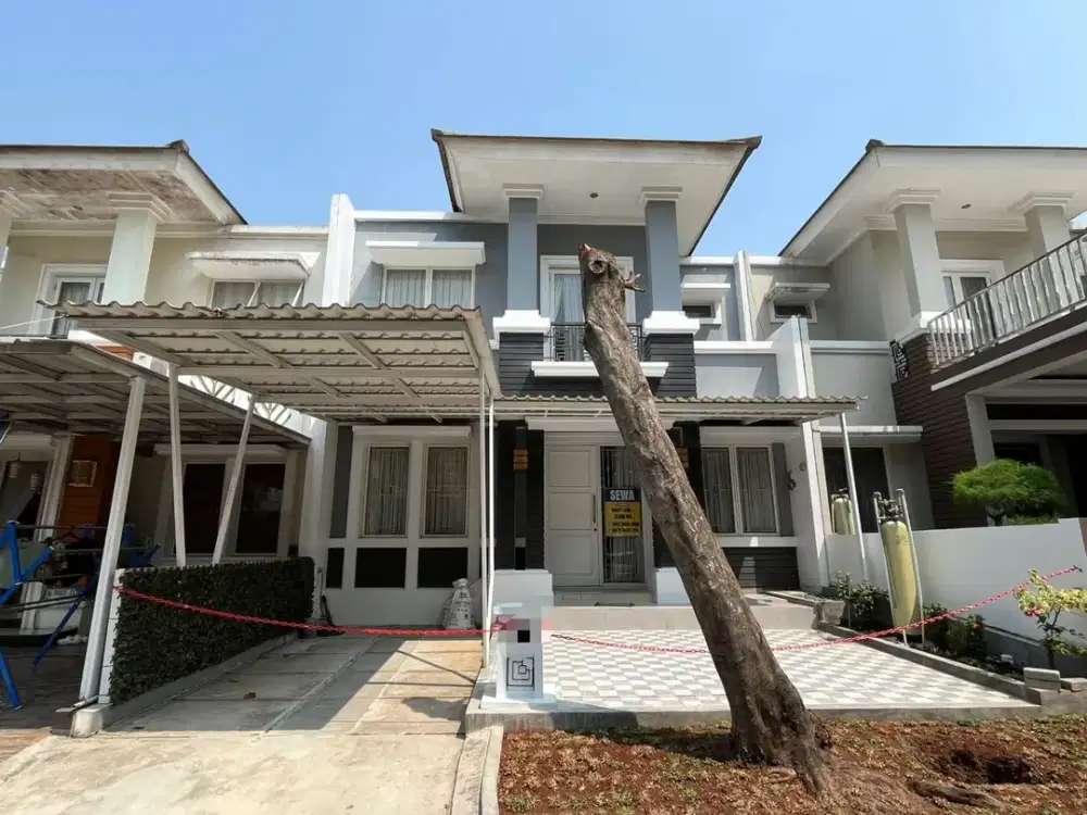 Disewakan Rumah Full Furnish 3 Kamar Cluster Florencia, Lippo Cikarang, Bekasi