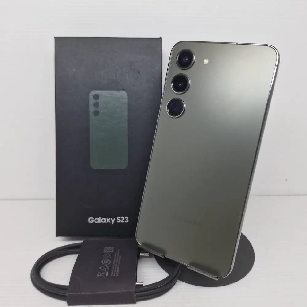 LIKE NEW SAMSUNG GALAXY S23 5G 8/256 GREEN KOMPLIT