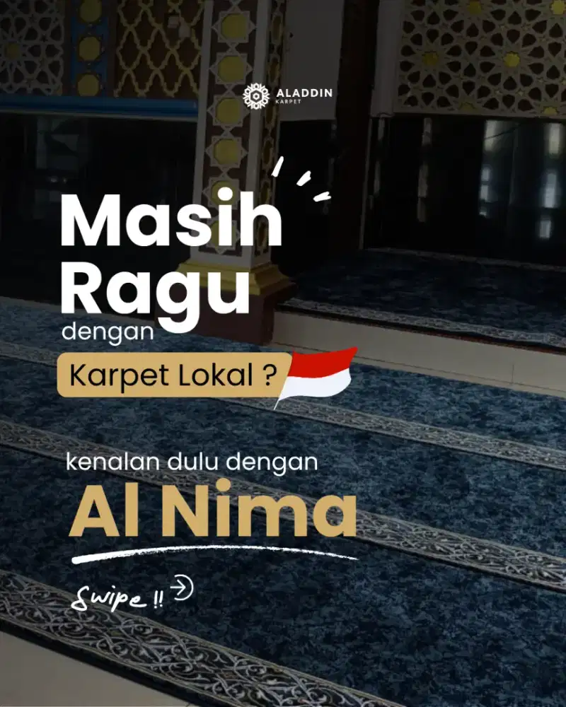 Karpet Masjid Premium Kota Solo – Mewah & Harga Murah
