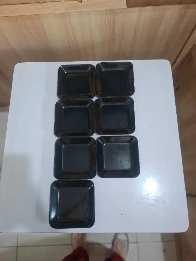 Piring Kotak Kecil / Piring Sambal Vanda Melamine