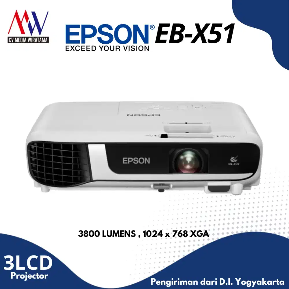 PROYEKTOR EPSON EB-X51 SECOND FULL SEGEL