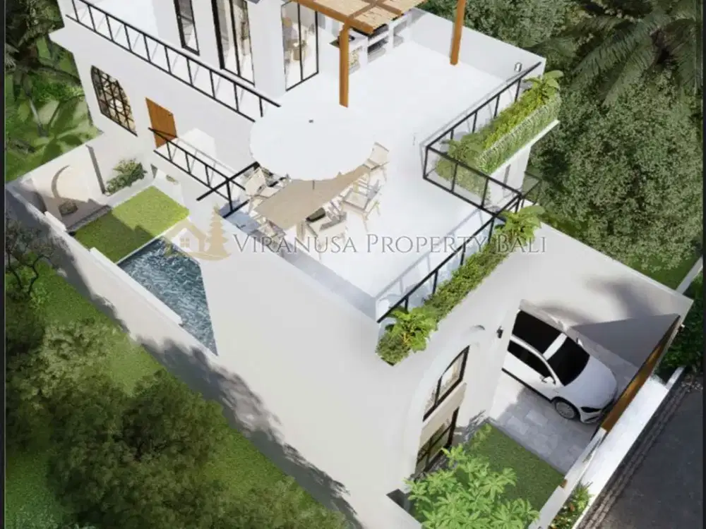 Mediterranean 4Br Villa - Balangan (Near Renaissance) | Rooftop