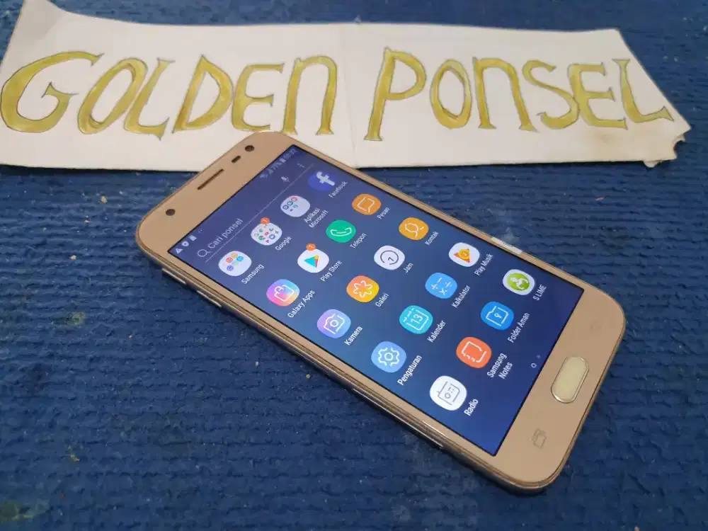 Samsung J3 Pro Ori Amoled 16Gb/Ram2Gb/4G-Golden Ponsel