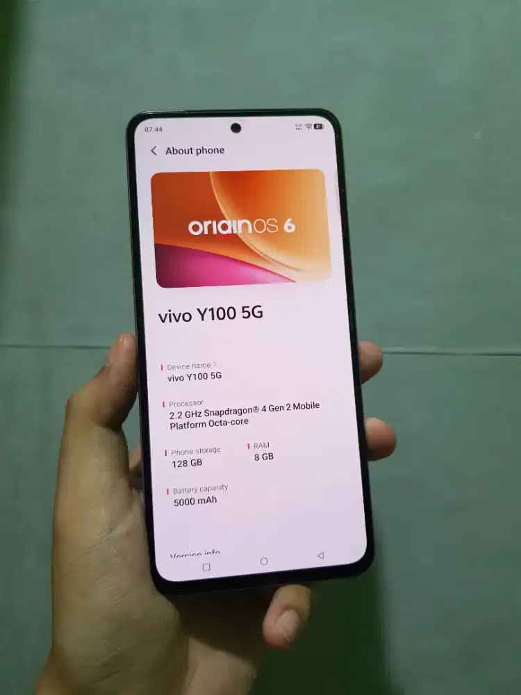 Vivo Y100 5G 8/128 Murah