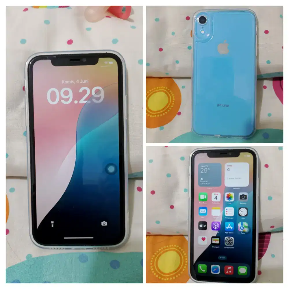 Di jual iPhone xr apa adanya box lengkap