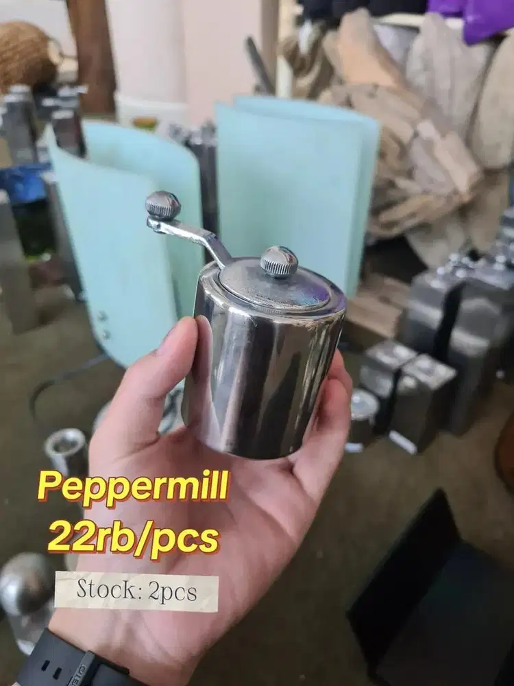 Peppermil Stainless Round Mixer